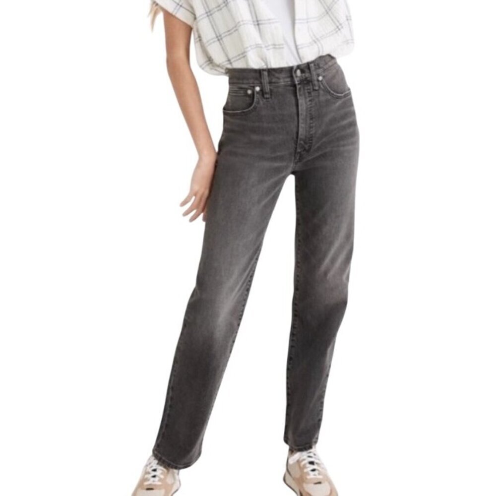 Madewell The Perfect Vintage jean lunar wash black gray women’s 27 high rise